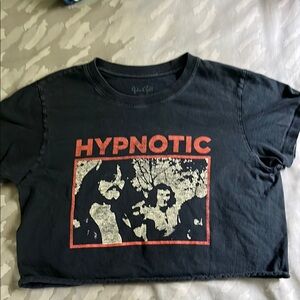 Brandy Melville John Galt Charcoal Tee